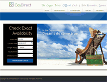 Tablet Screenshot of caydirect.com
